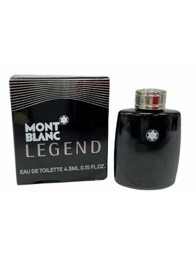Montblanc Legend Miniature Bottle in Black with Silver Cap